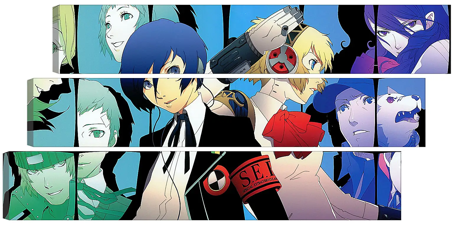 Модульная картина - Persona 3
