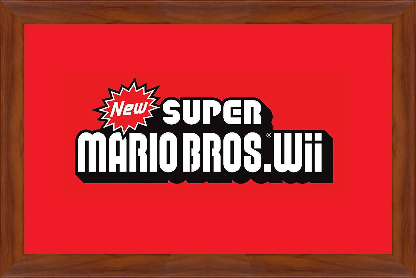 Картина в раме - New Super Mario Bros. Wii
