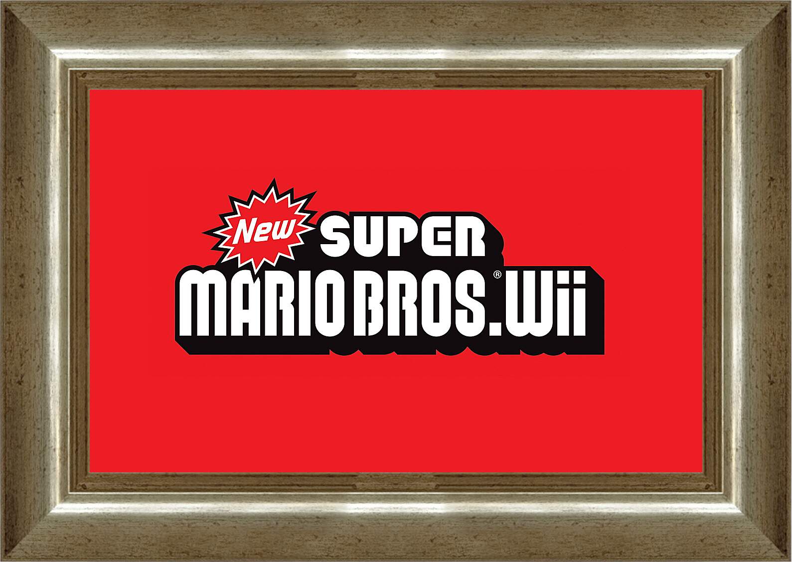 Картина в раме - New Super Mario Bros. Wii
