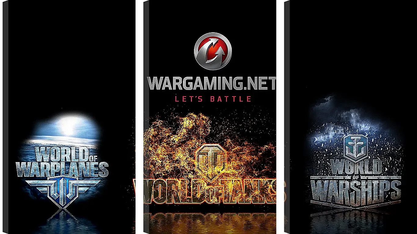 Модульная картина - Wargaming.net
