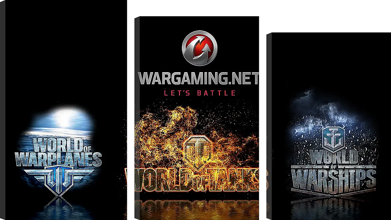 Модульная картина - Wargaming.net
