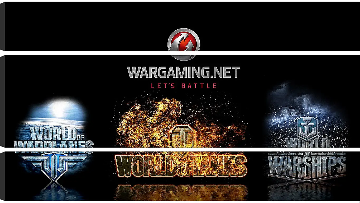 Модульная картина - Wargaming.net
