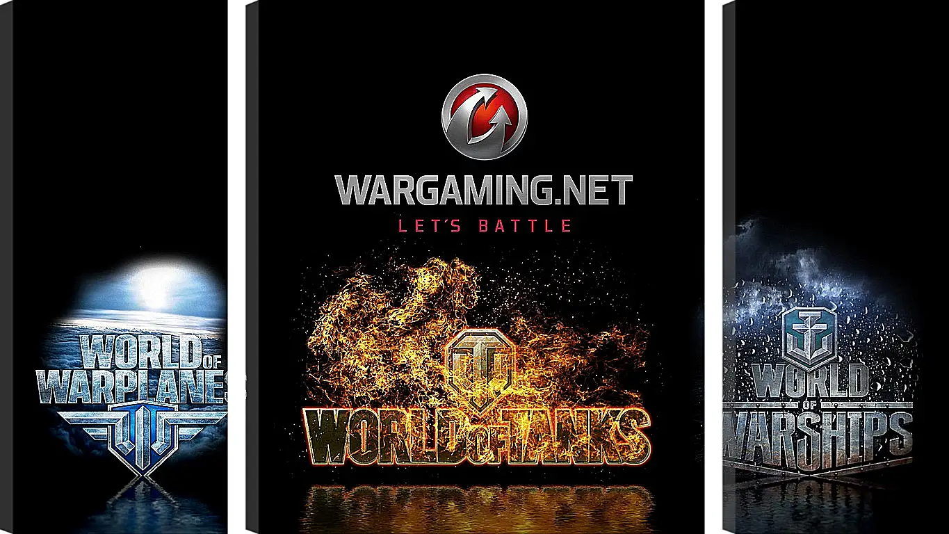 Модульная картина - Wargaming.net
