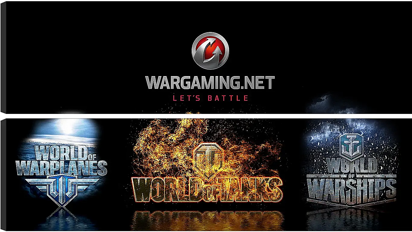 Модульная картина - Wargaming.net
