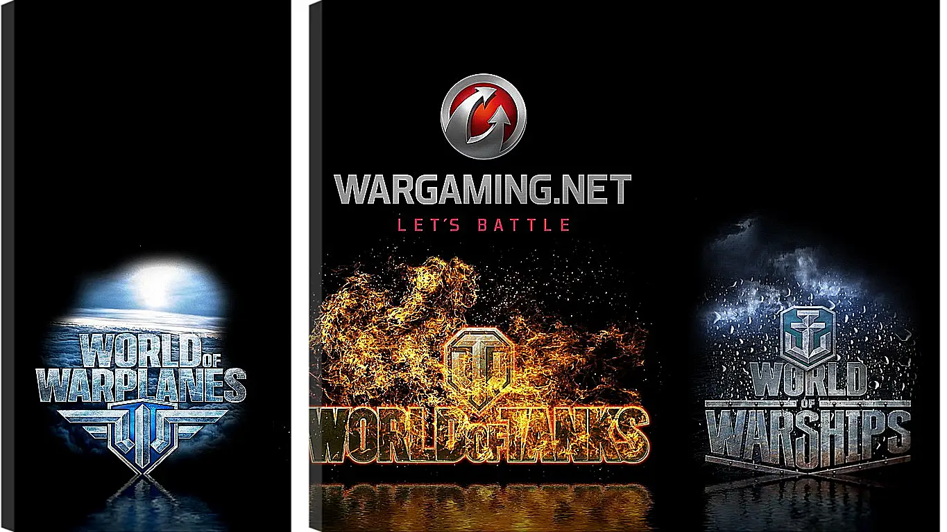 Модульная картина - Wargaming.net
