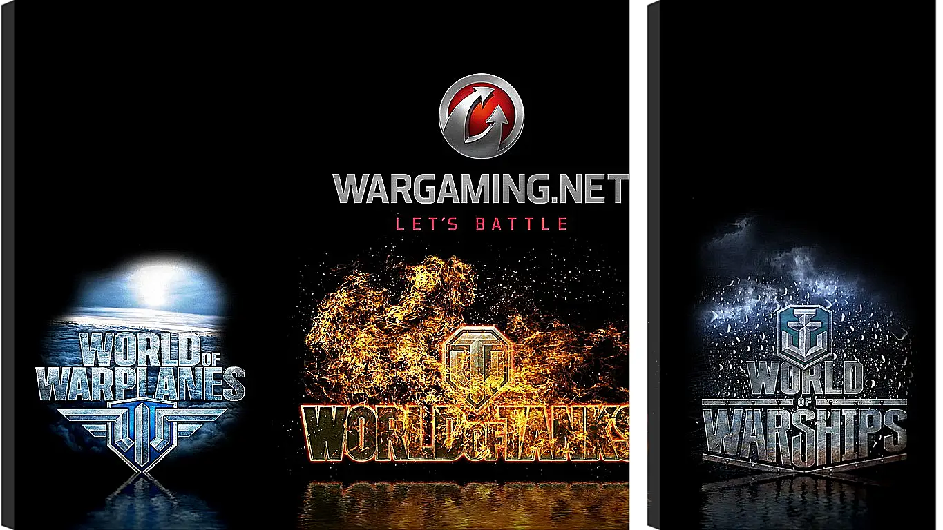 Модульная картина - Wargaming.net
