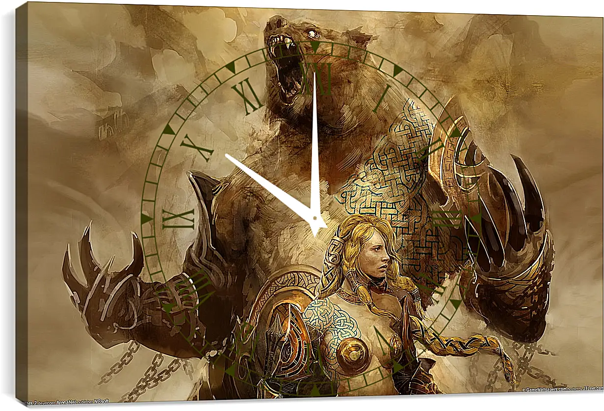 Часы картина - Guild Wars 2
