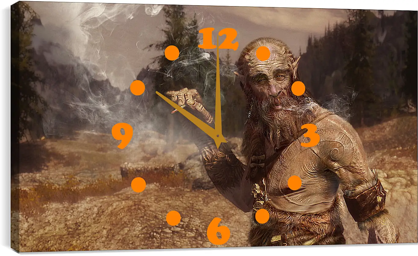 Часы картина - The Elder Scrolls V: Skyrim
