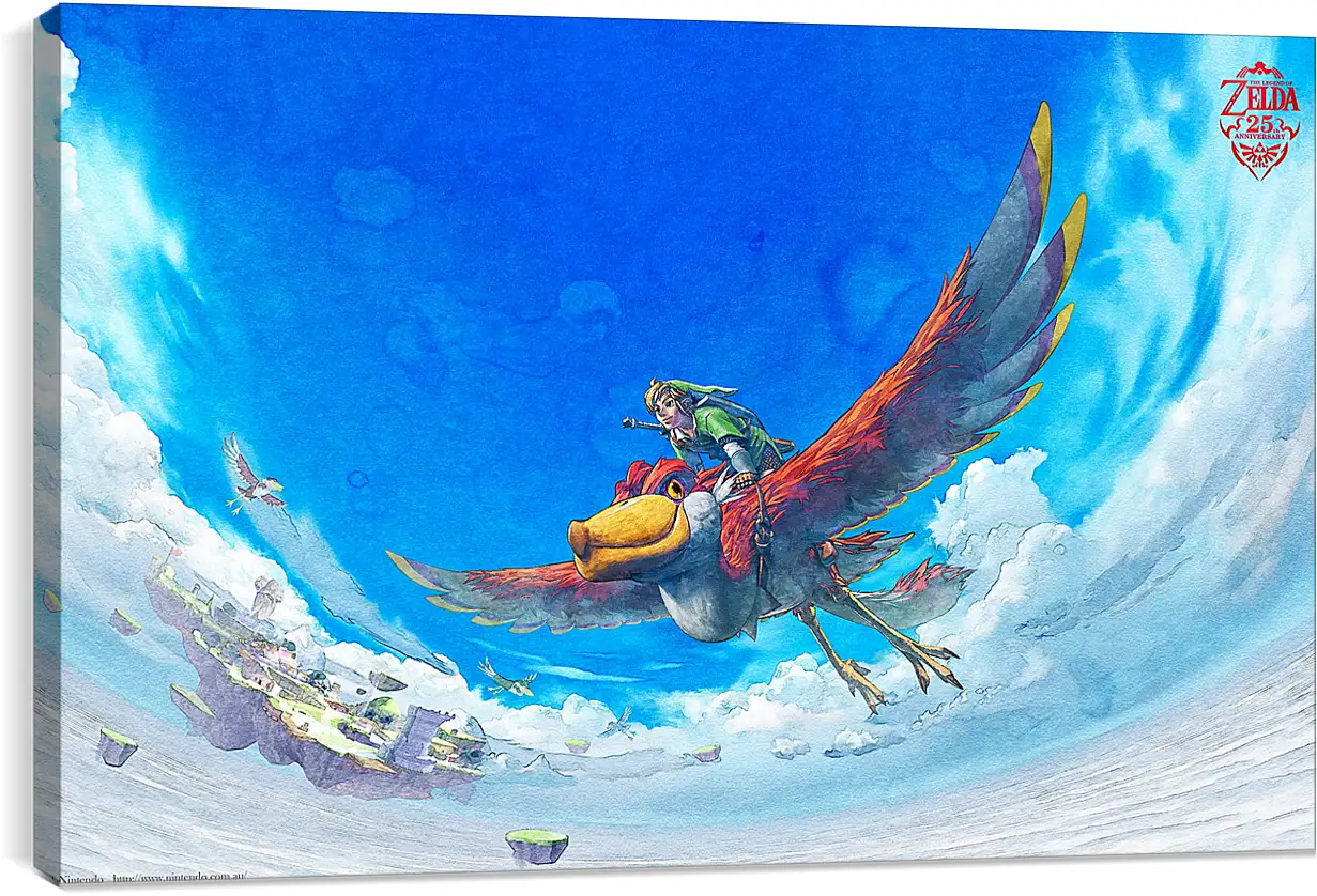 Постер и плакат - The Legend Of Zelda: Skyward Sword
