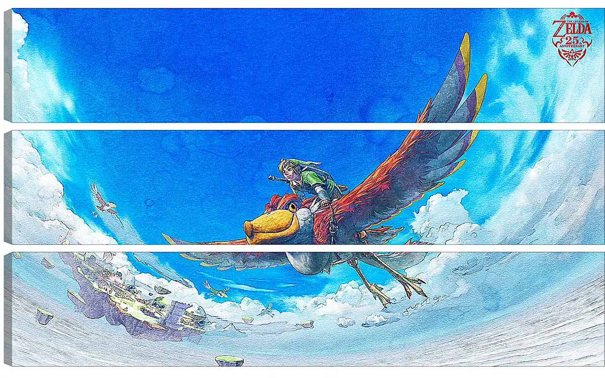 Модульная картина - The Legend Of Zelda: Skyward Sword
