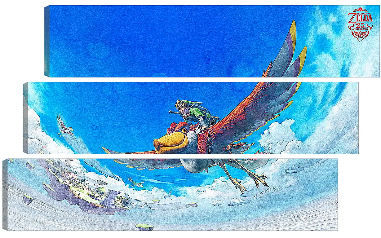 Модульная картина - The Legend Of Zelda: Skyward Sword
