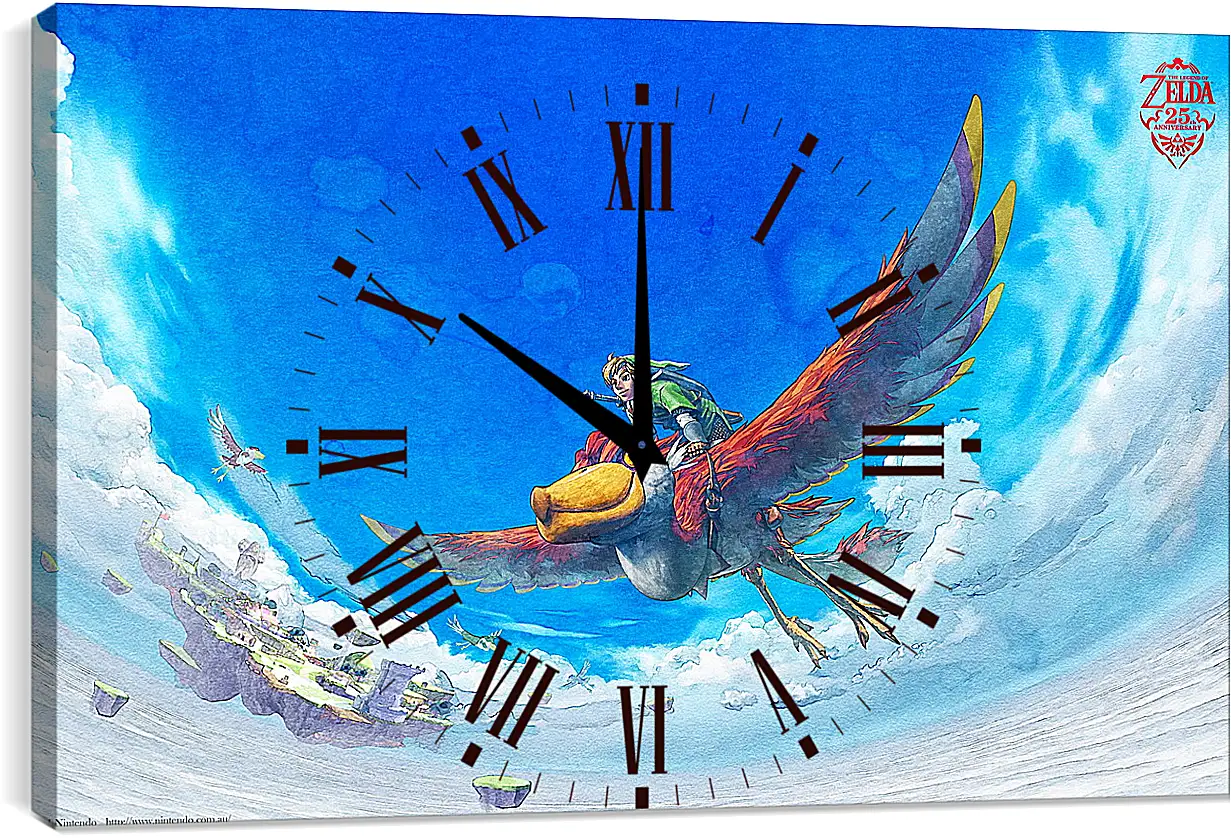 Часы картина - The Legend Of Zelda: Skyward Sword
