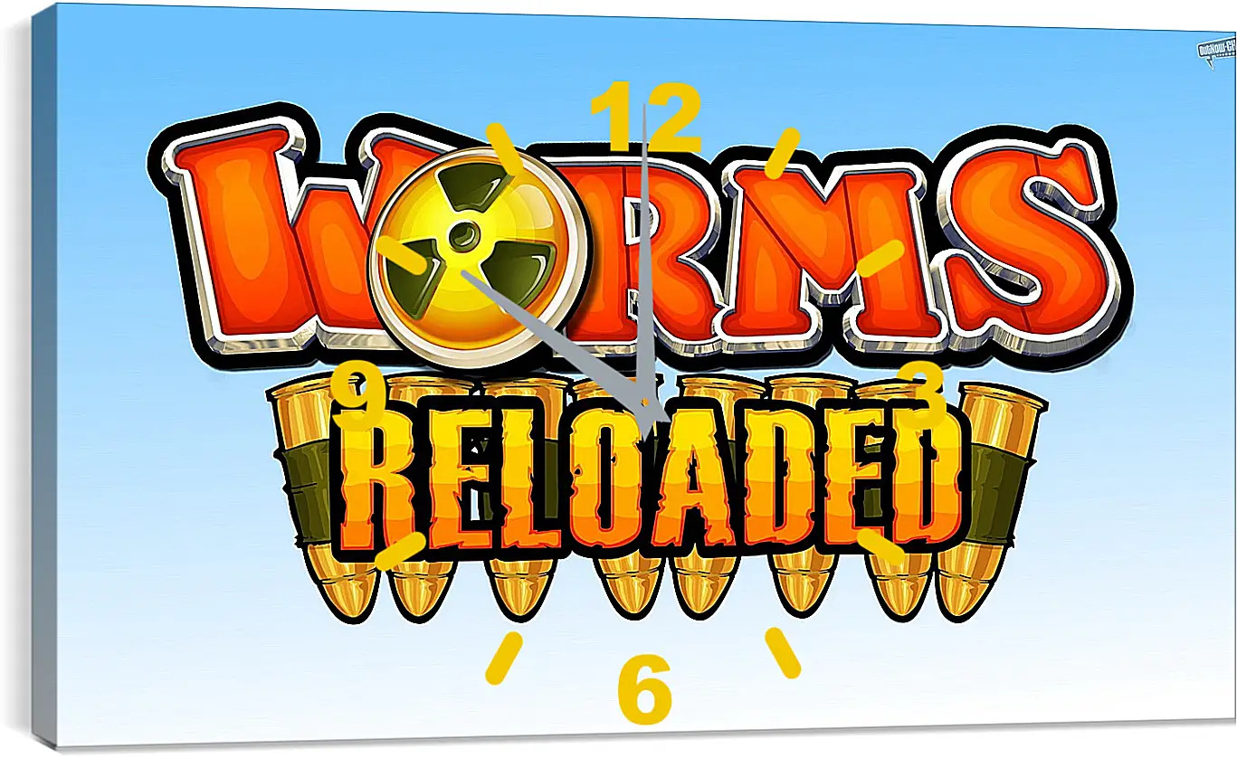 Часы картина - Worms Reloaded
