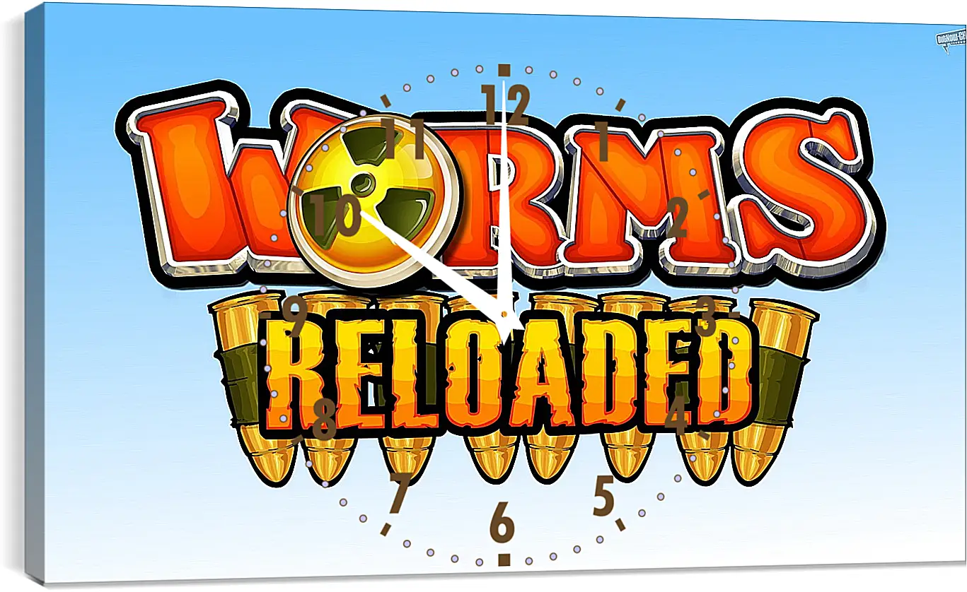 Часы картина - Worms Reloaded
