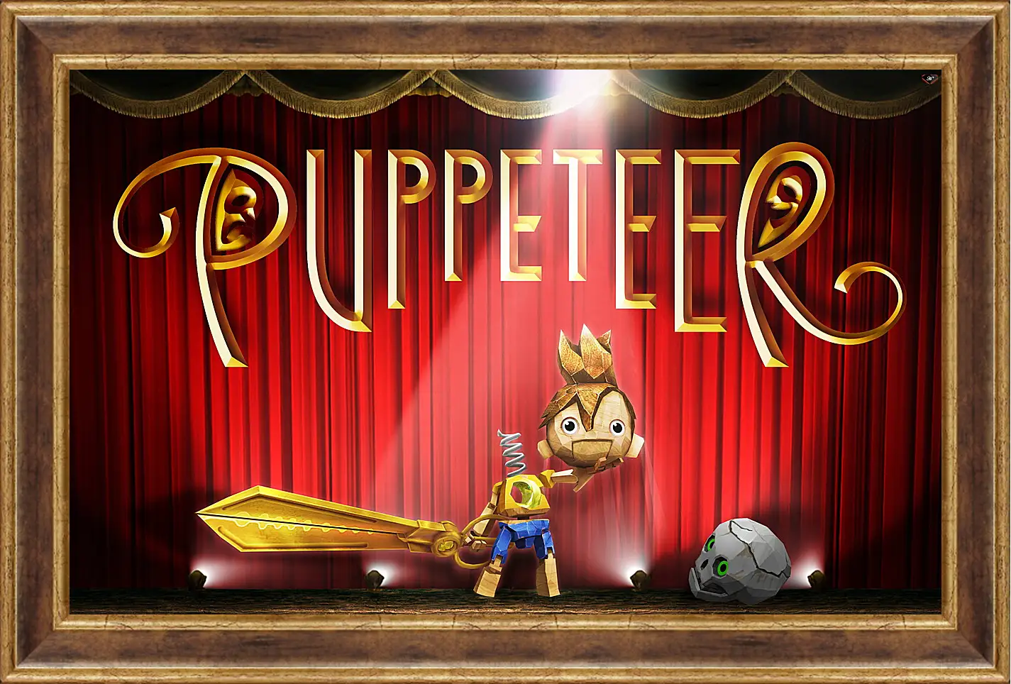 Картина в раме - Puppeteer
