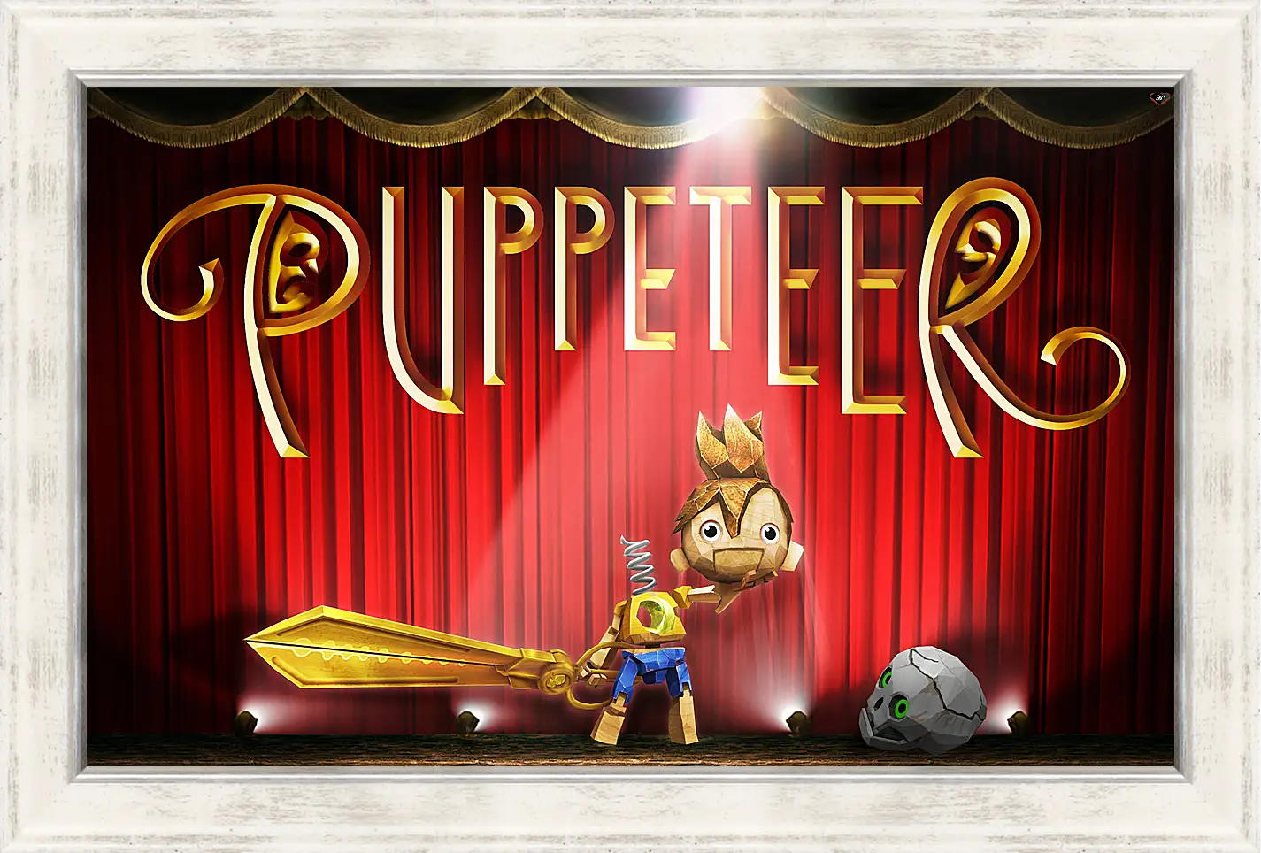 Картина в раме - Puppeteer
