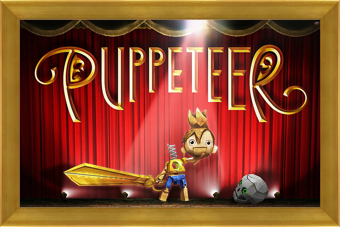 Картина в раме - Puppeteer
