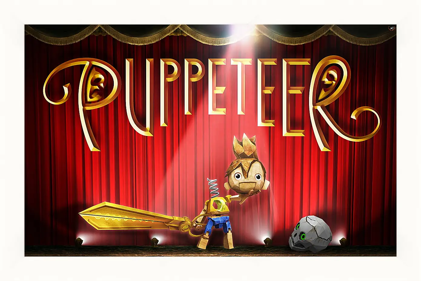 Картина в раме - Puppeteer
