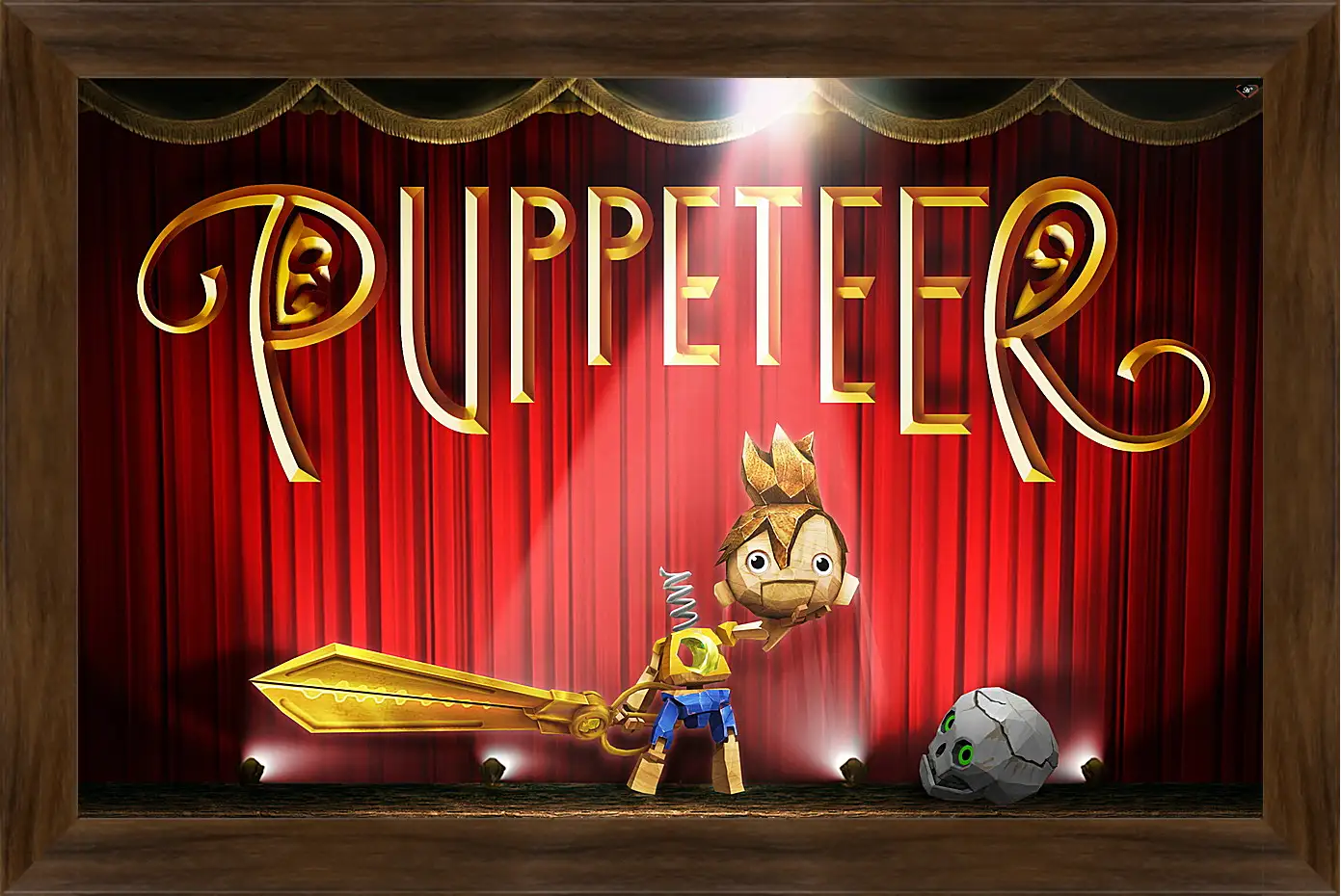 Картина в раме - Puppeteer
