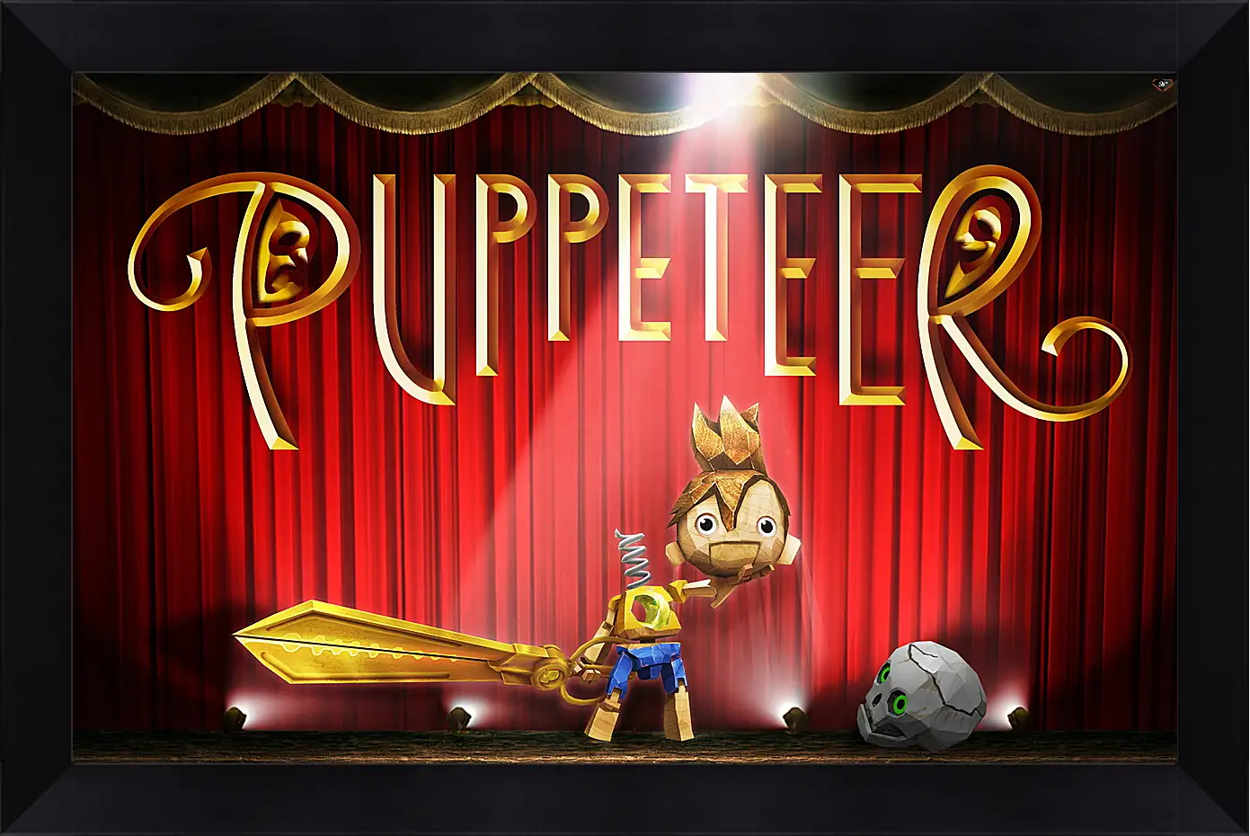 Картина в раме - Puppeteer
