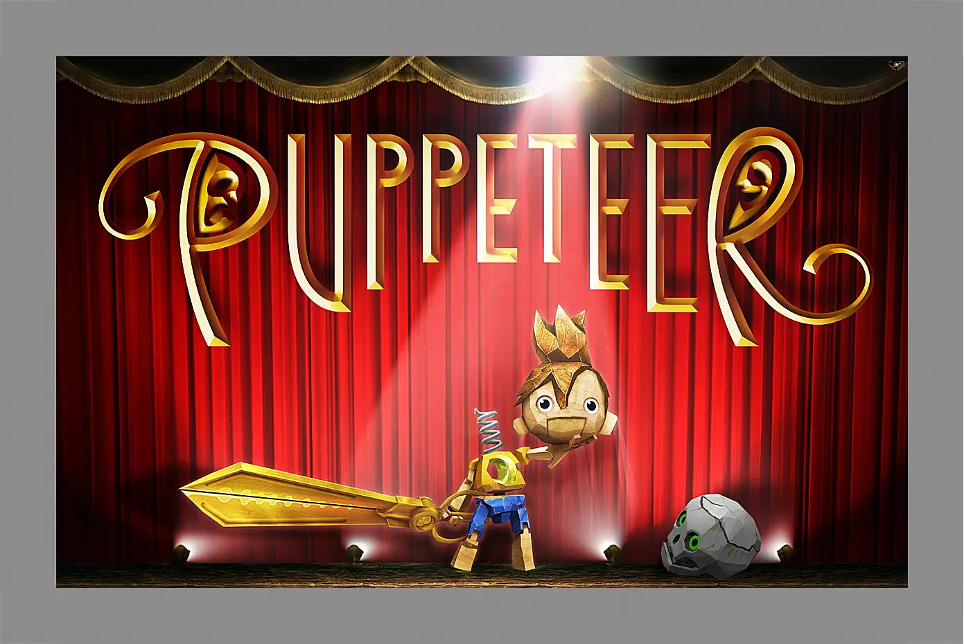 Картина в раме - Puppeteer
