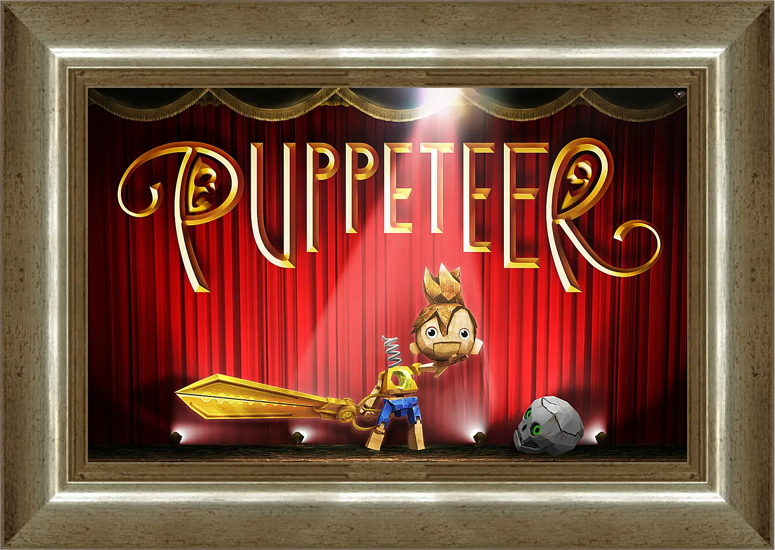 Картина в раме - Puppeteer
