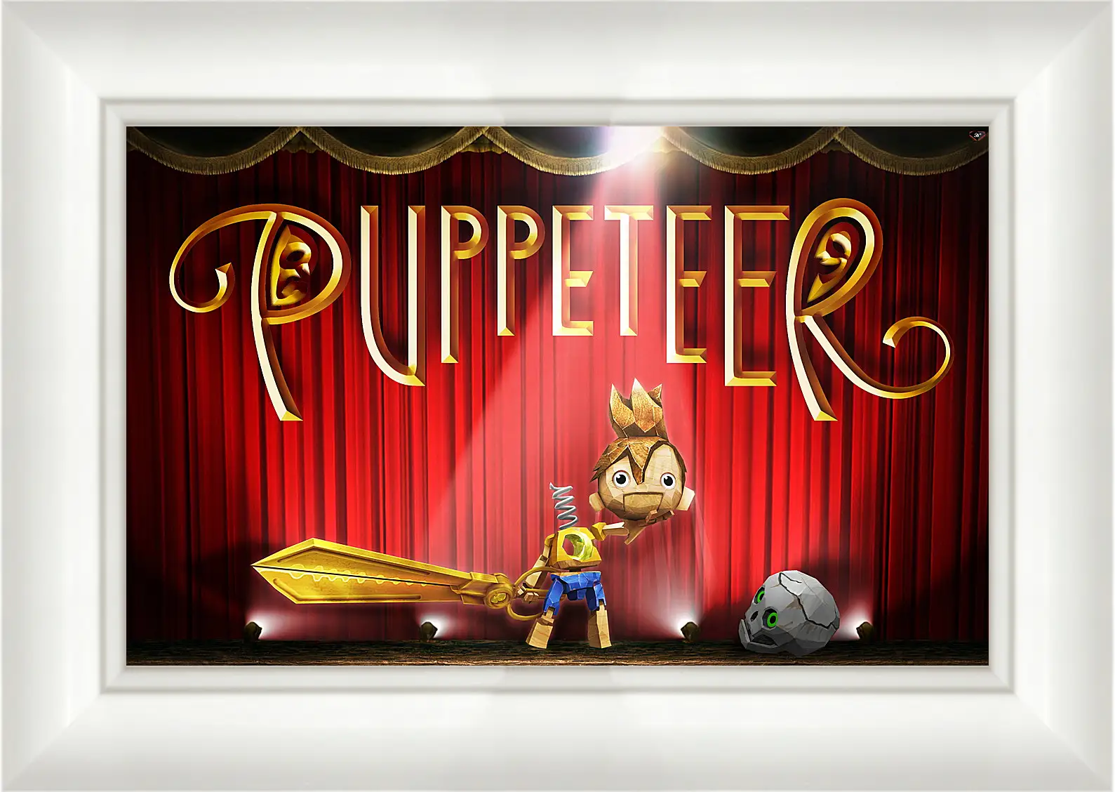 Картина в раме - Puppeteer
