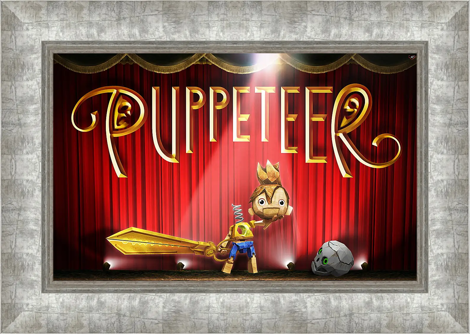 Картина в раме - Puppeteer
