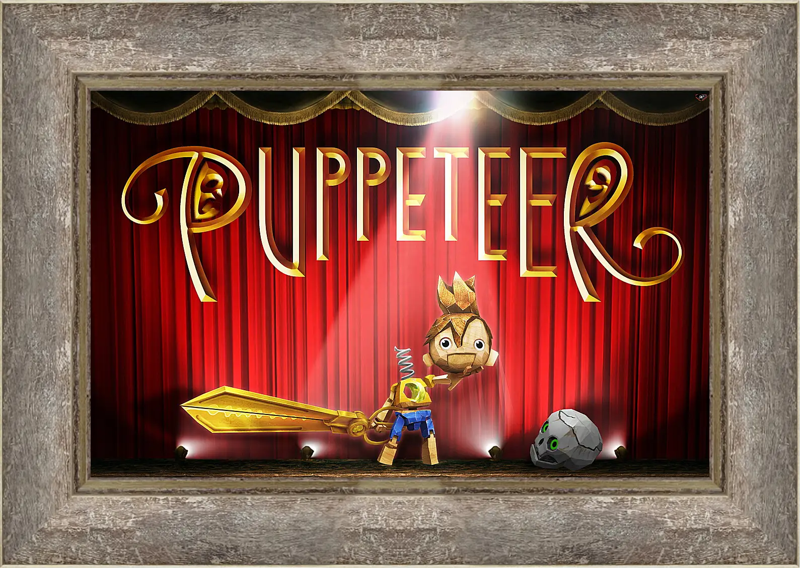 Картина в раме - Puppeteer
