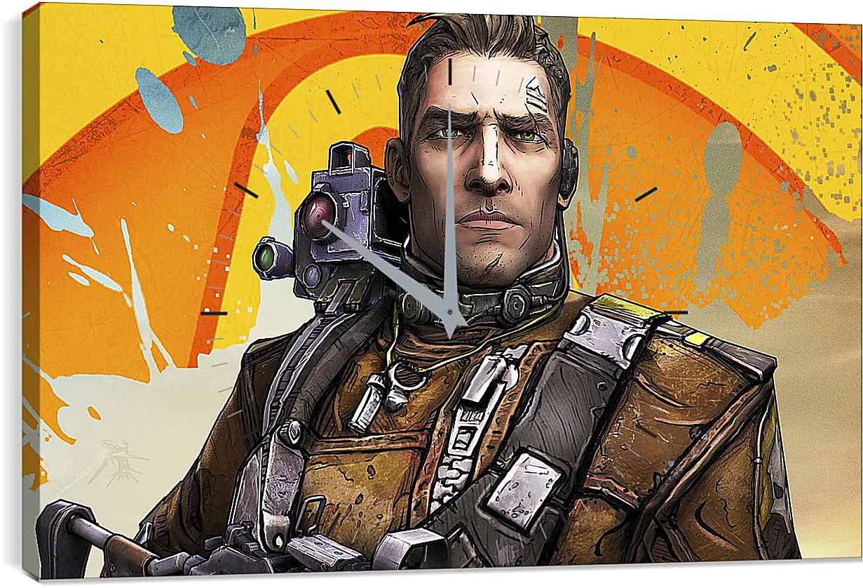 Часы картина - Borderlands 2
