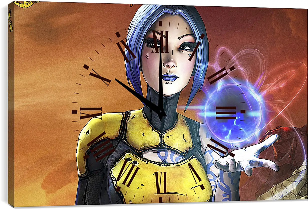 Часы картина - Borderlands 2
