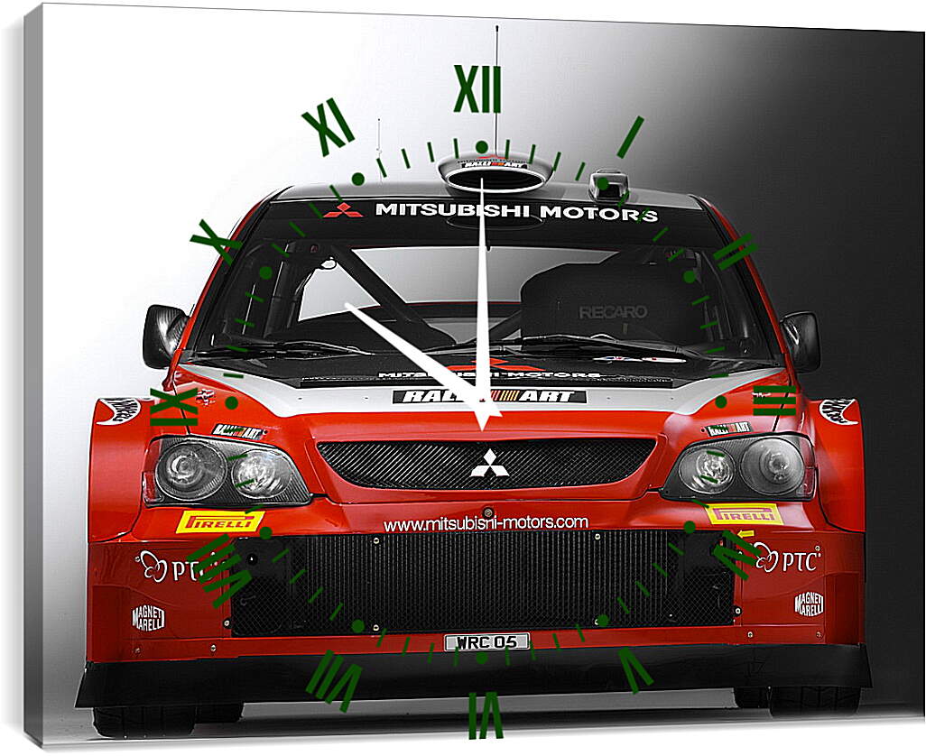 Часы картина - Wrc Racing
