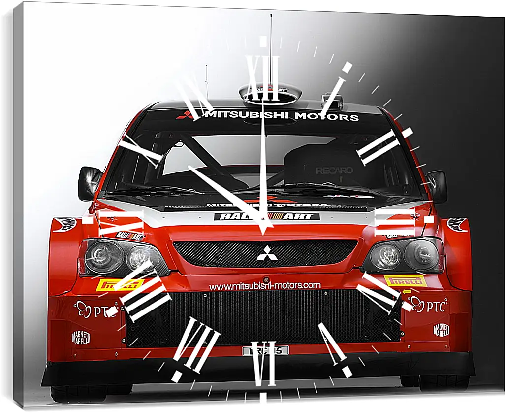 Часы картина - Wrc Racing
