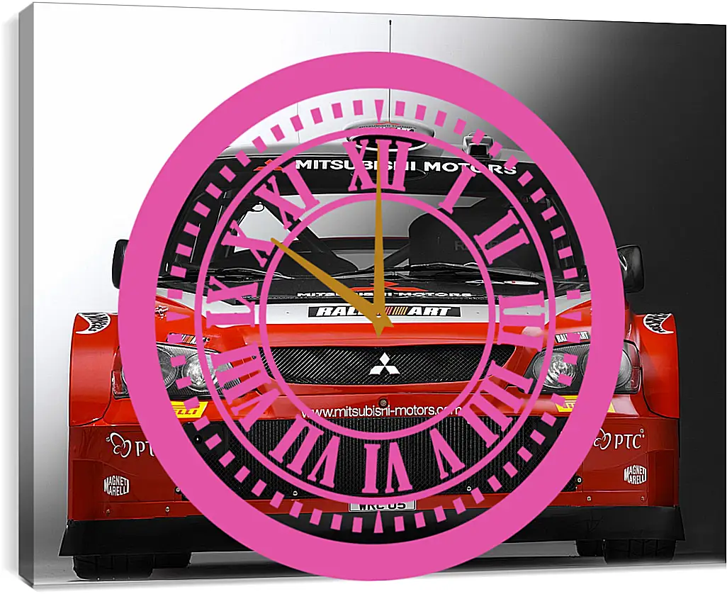 Часы картина - Wrc Racing
