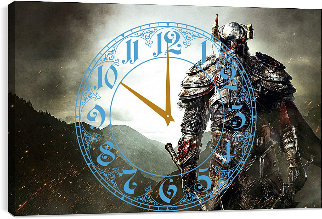 Часы картина - The Elder Scrolls
