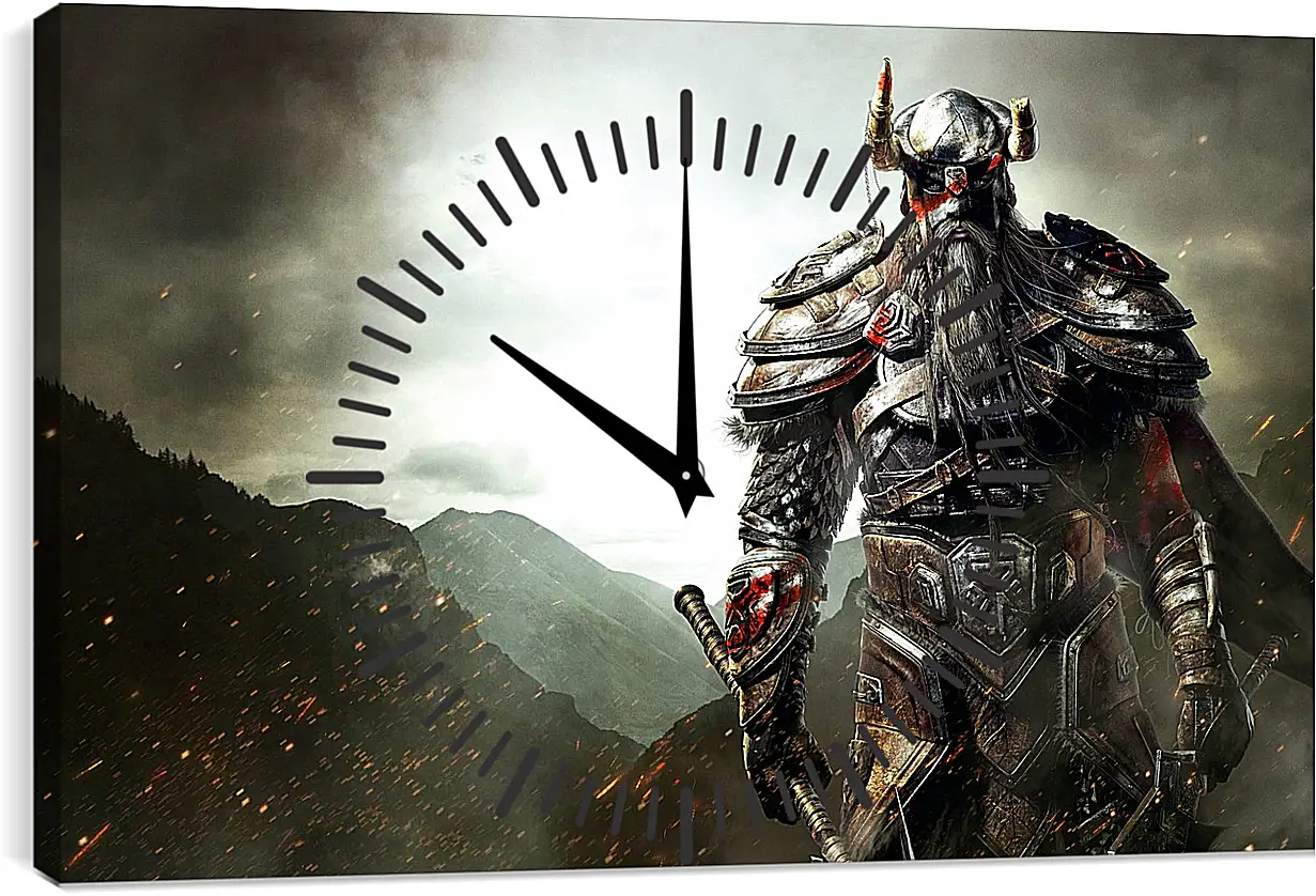 Часы картина - The Elder Scrolls
