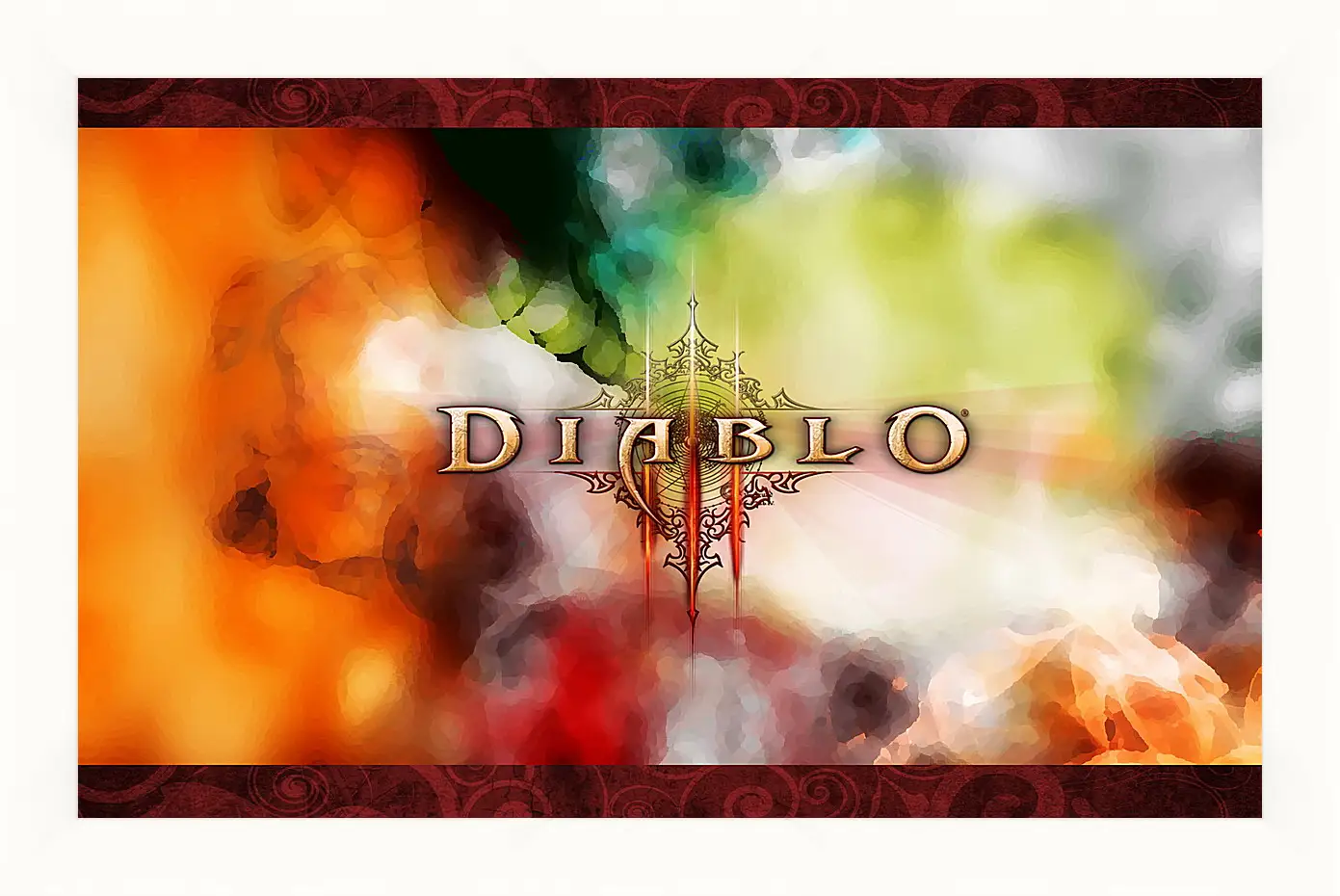 Картина в раме - Diablo III
