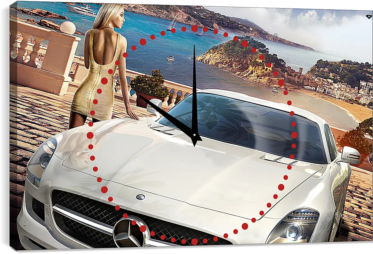 Часы картина - Test Drive Unlimited 2
