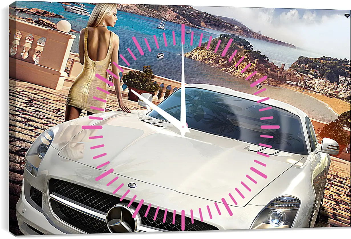 Часы картина - Test Drive Unlimited 2
