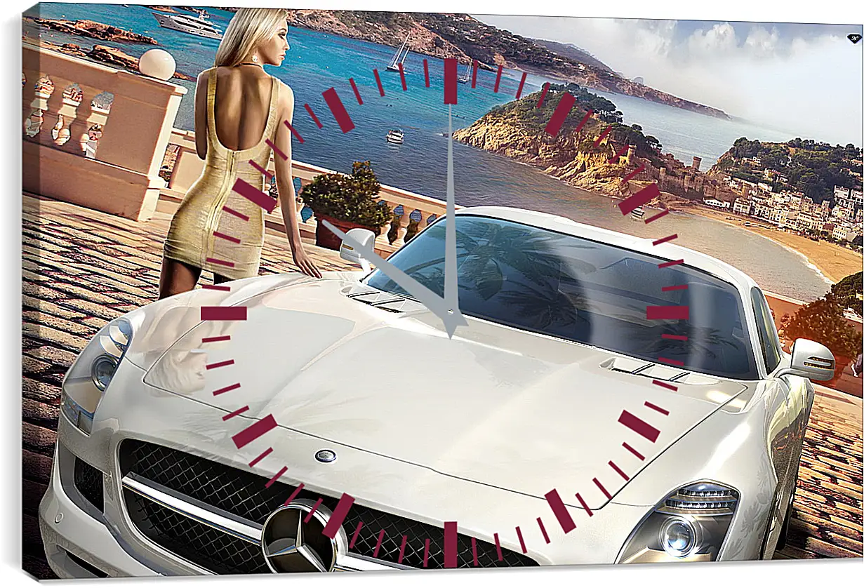 Часы картина - Test Drive Unlimited 2
