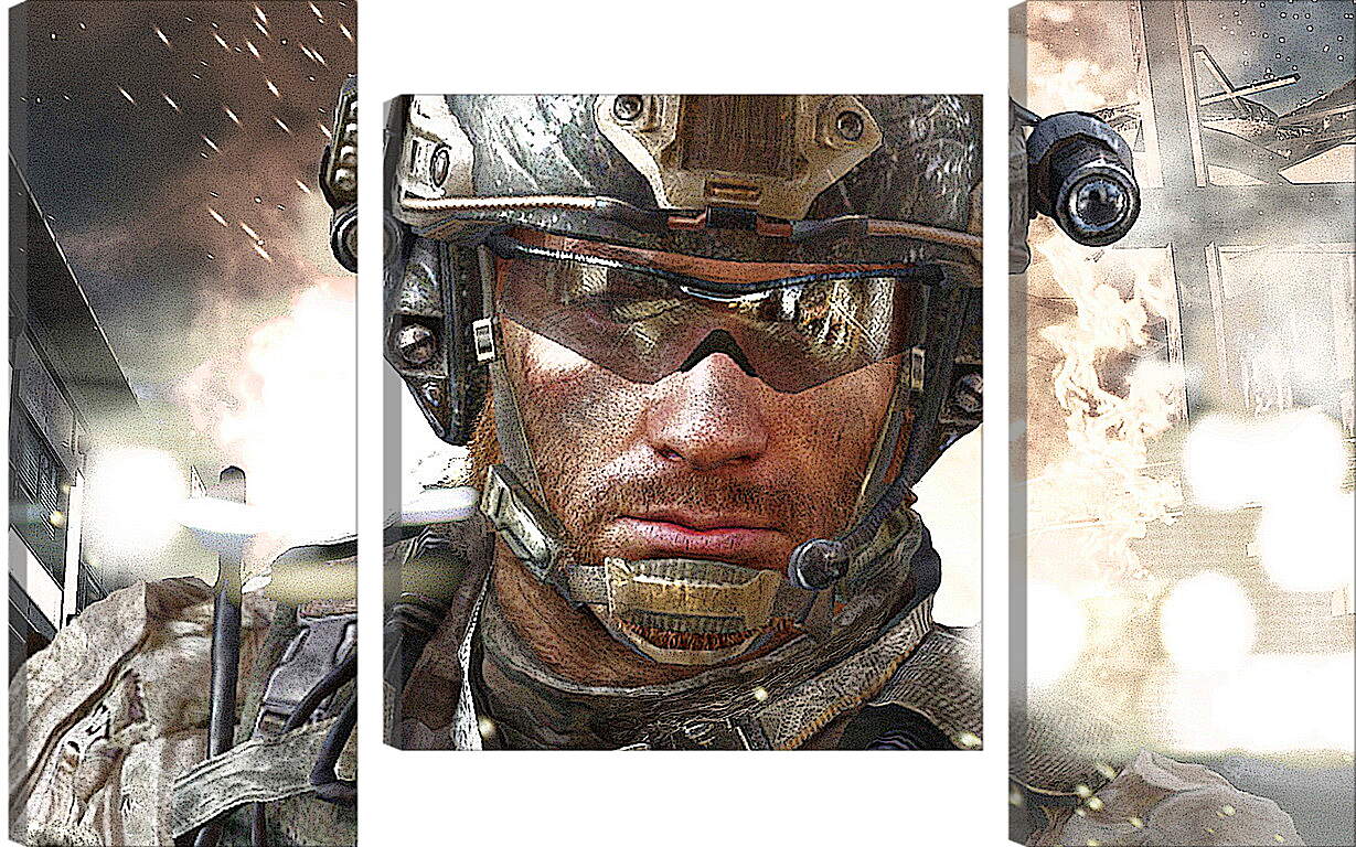 Модульная картина - Call Of Duty

