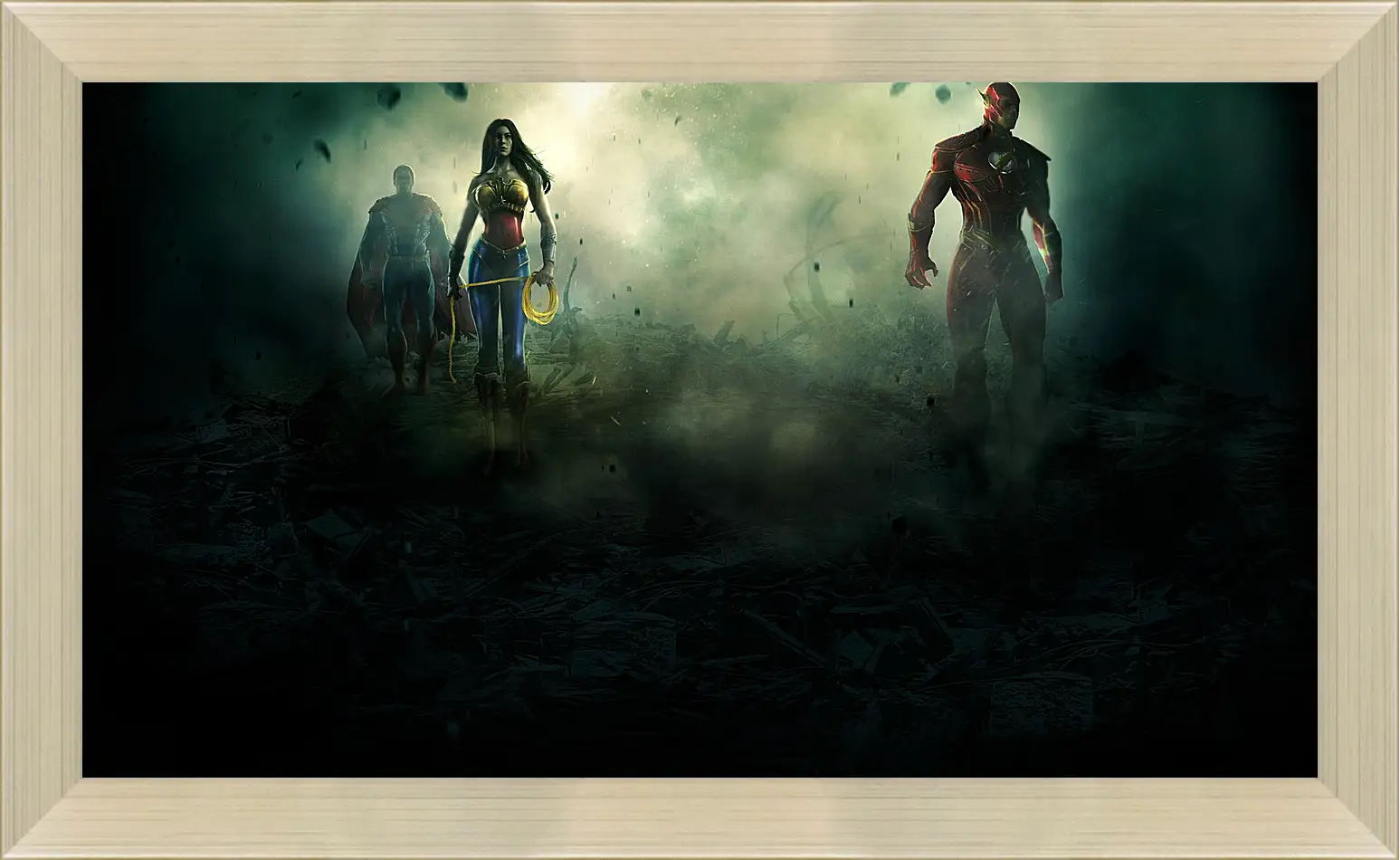 Картина в раме - Injustice: Gods Among Us
