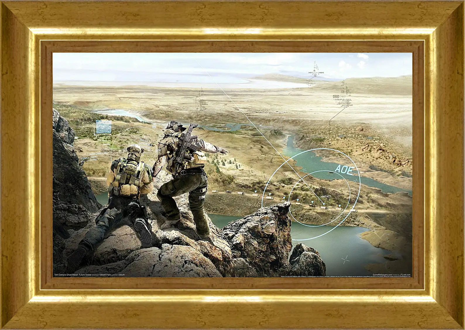 Картина в раме - Ghost Recon
