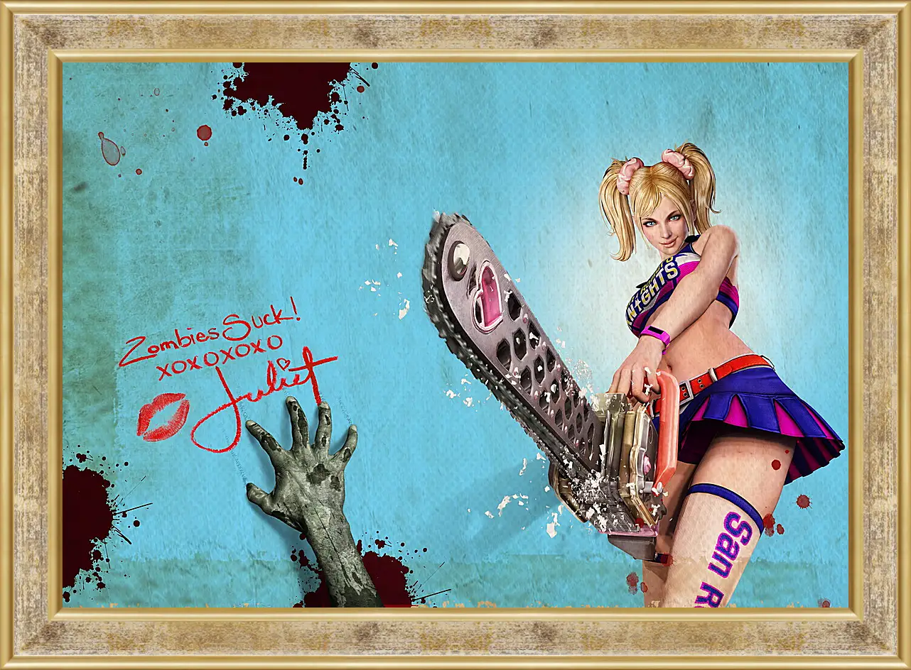 Картина в раме - Lollipop Chainsaw
