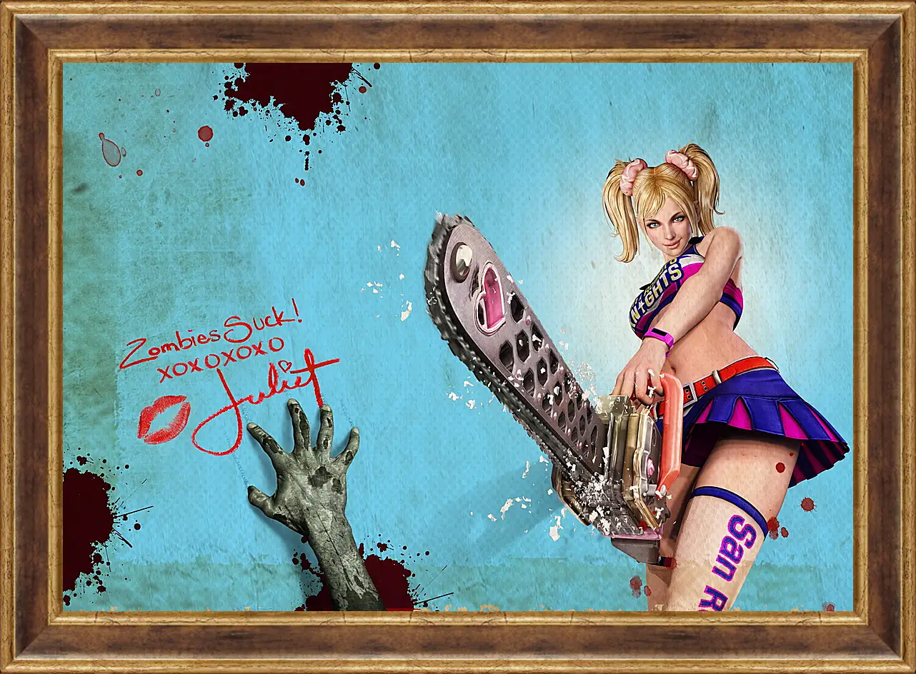 Картина в раме - Lollipop Chainsaw
