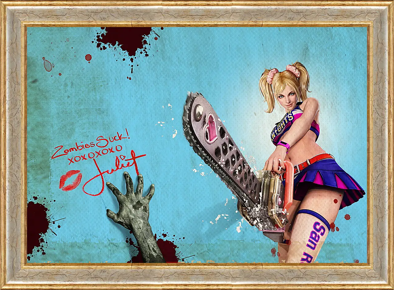 Картина в раме - Lollipop Chainsaw
