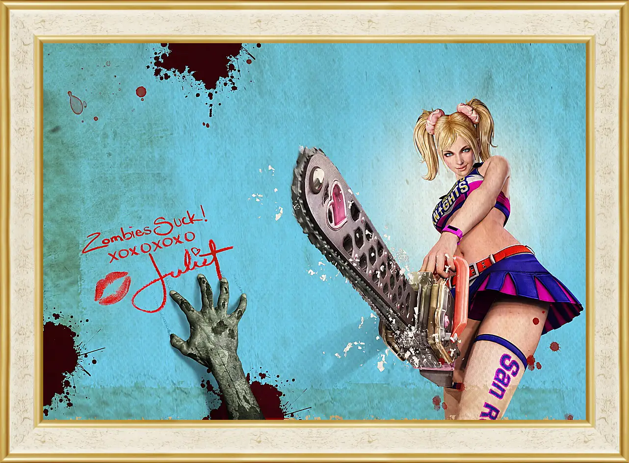 Картина в раме - Lollipop Chainsaw
