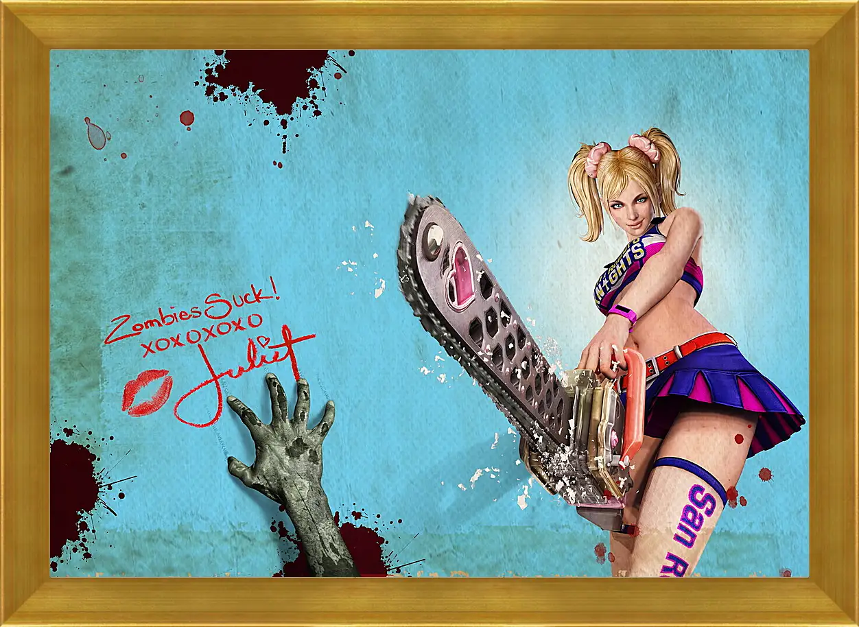 Картина в раме - Lollipop Chainsaw
