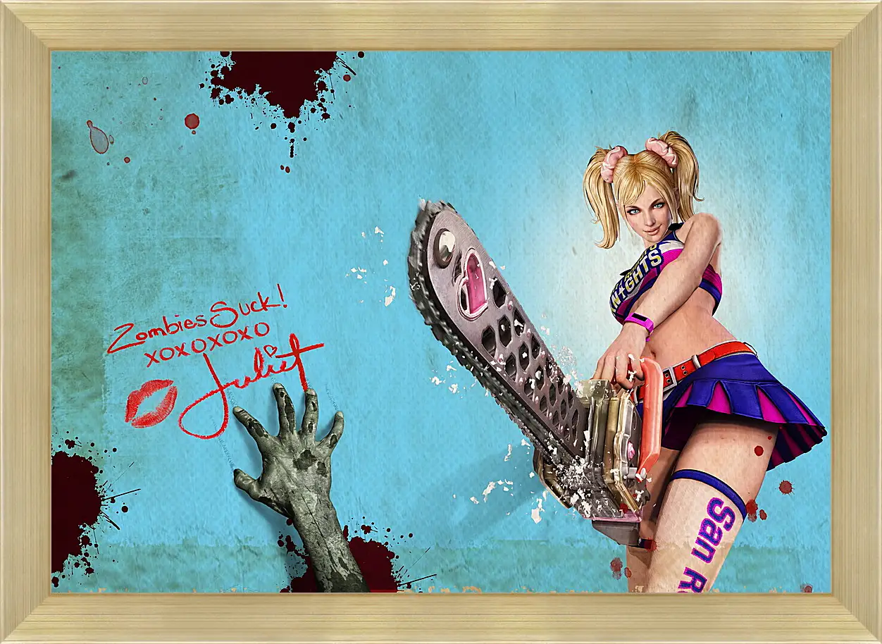 Картина в раме - Lollipop Chainsaw
