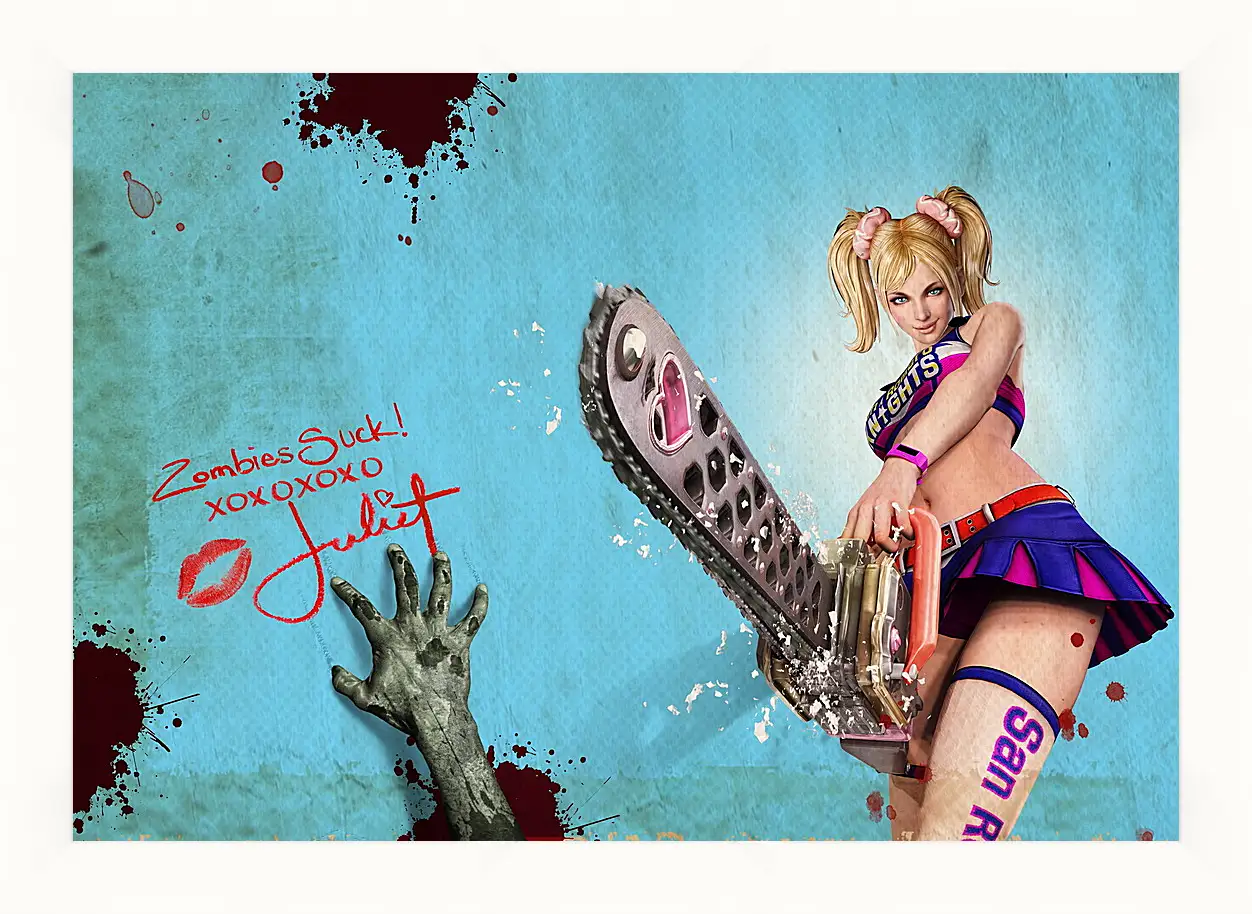 Картина в раме - Lollipop Chainsaw
